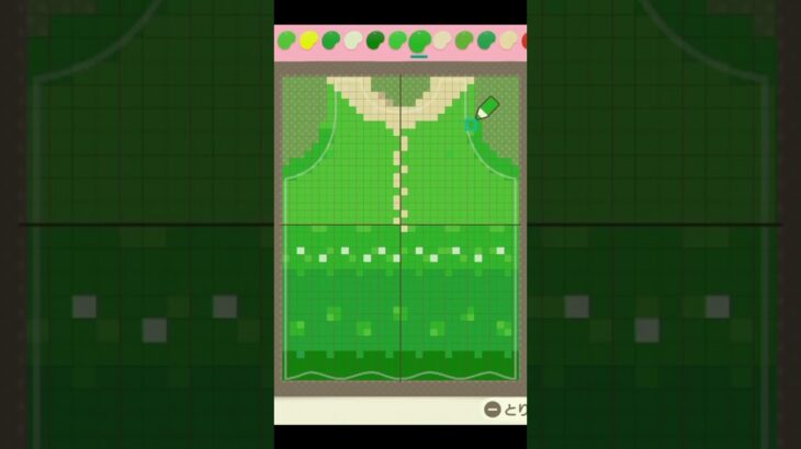 【あつ森】何の計画性もないハンドメイド作家のお洋服作り（何の参考にもなりません笑） #あつ森 #ハンドメイド作家 #ゲーム #shorts