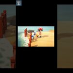 驚愕！ジョニーの秘密が砂浜に！？ #ゲーム実況 #あつ森 #shorts
