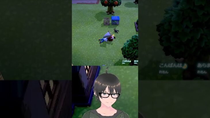 【あつ森】　「アイツ」のせいでホラゲー化する瞬間……　#shorts