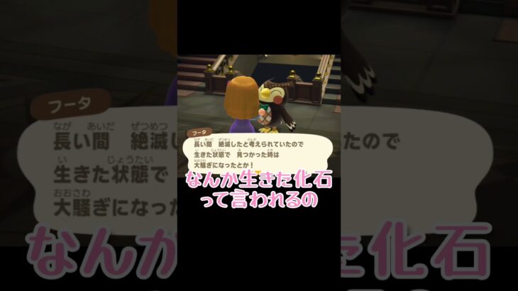 シーラカンスってどんなお魚？【あつまれどうぶつの森】#あつ森 #ゲーム実況 #shorts