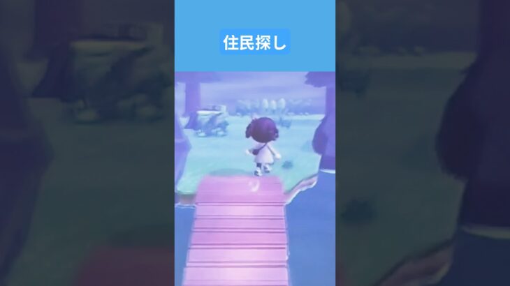 住民を探したよ#あつ森switch #あつ森