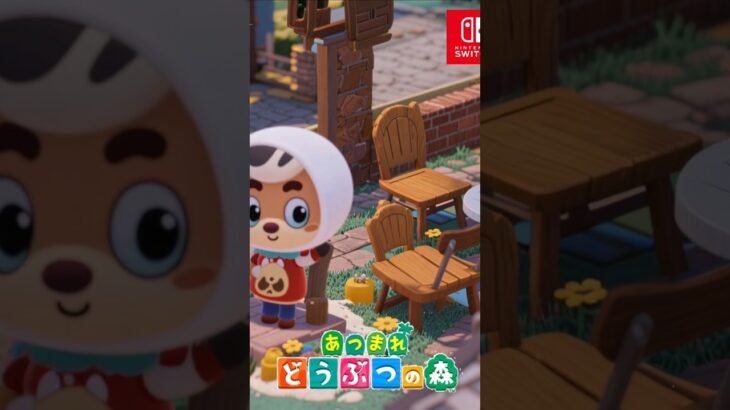タディがあつ森のキャラクターなった！