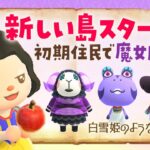 【あつ森】新しい島で初期住民厳選！白雪姫をテーマにした自然な島クリエイト #あつまれどうぶつの森