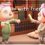 【あつ森日常】友達とお泊まり会！✨