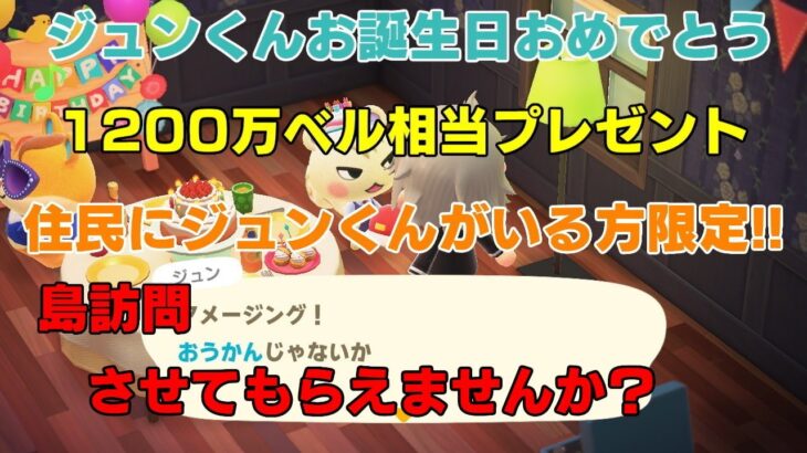 「視聴者参加型」♯あつ森　島訪問企画　　♯雑談