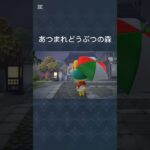 【あつ森】雨の日のお散歩。トビー編