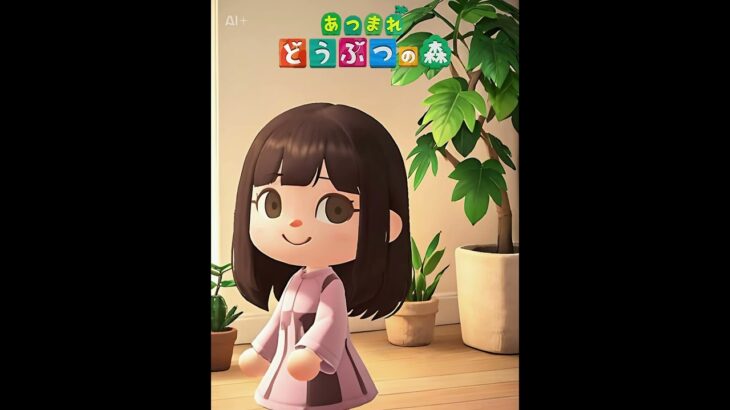 るるちゃんをあつ森にしてみた！