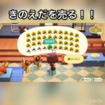 きのえだ売ってお金を稼ぐ　#vlog #あつ森 #あつまれどうぶつの森 #こはくちゃんねる2424 #animalcrossing #asmr #acnh #shorts