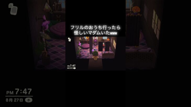 ゴッドマザー爆誕w #あつ森 #あつまれどうぶつの森 #あつ森好きな人と繋がりたい #animalcrossing #ゆめみ #おかめなっ島 #acnh #shorts #comedy #マダム