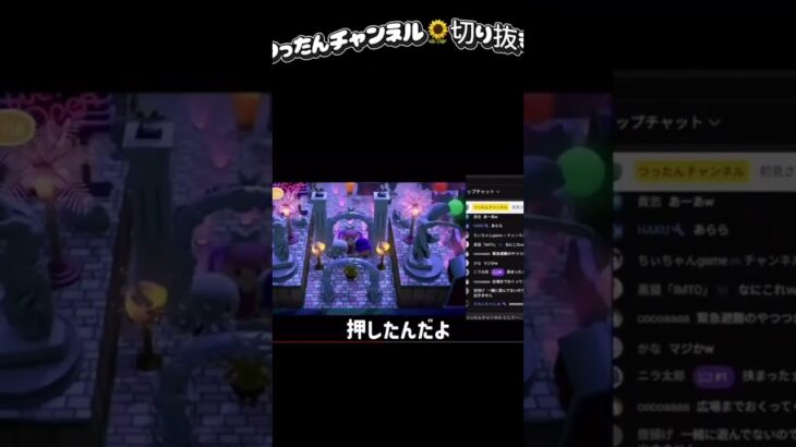 #あつ森  放送事故www