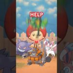 1人 vs 3人の理不尽なポケモンバトルで助けて（どうぶつの森ショート劇場）