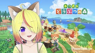 【あつ森】無人島生活3日目！お金稼ぎする！