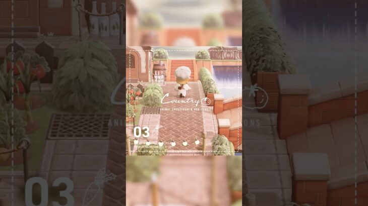 【あつ森】島クリ |  ブラウン洋風島クリエイト【Animal Crossing New Horizons】