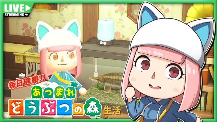 【あつ森】毎日健康あつ森生活 DAY1【Vtuber】