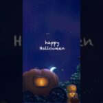 夜のお散歩HappyHalloween🎃【あつ森】#shorts#はなまこ#ハロウィン