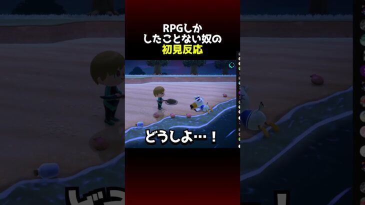 【あつ森】RPGしかやったことない西田のジョニー初見反応が怖すぎる…【RPG脳あるある】