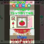 【#あつ森 】トマトが嫌いな配信者がマイデザでトマトTシャツ描いてみたwww【#shorts 】