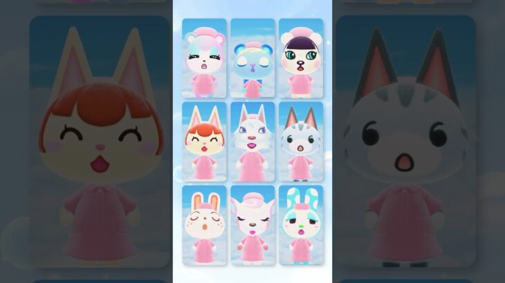 【けけマリア】白衣の天使たちが大集合！ #あつ森 #けけアイドル #animalcrossing #あつまれどうぶつの森