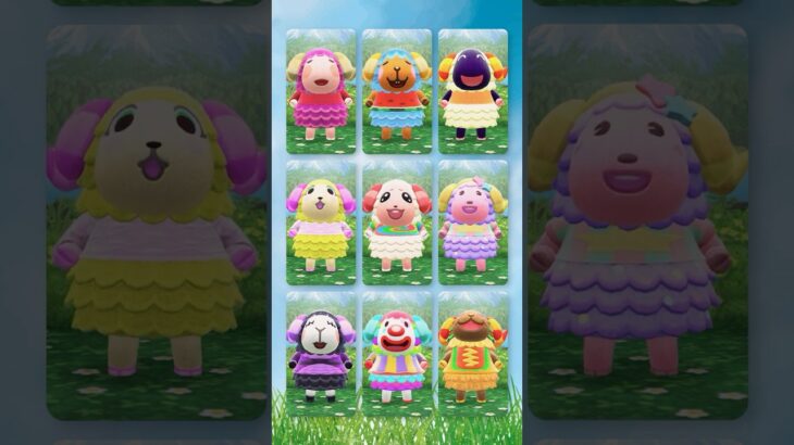 ヒツジ大集合のちゃちゃカントリー #あつ森 #けけアイドル #animalcrossing #あつまれどうぶつの森