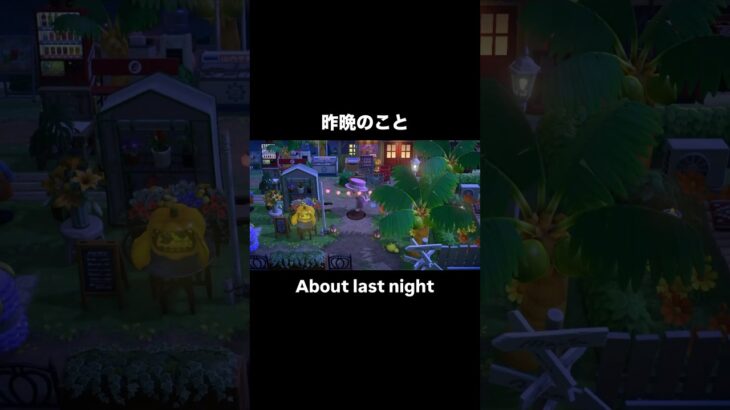 悲しい夜やね… #あつ森 #あつまれどうぶつの森 #あつ森好きな人と繋がりたい #animalcrossing #ゆめみ #おかめなっ島 #acnh #失念 #comedy #english #sad