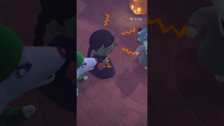 【あつ森ハロウィン】ハッピーハロウィン!!✨🎃#あつ森#あつ森blog#オオカミ住人🐺#ハロウィン#仮装