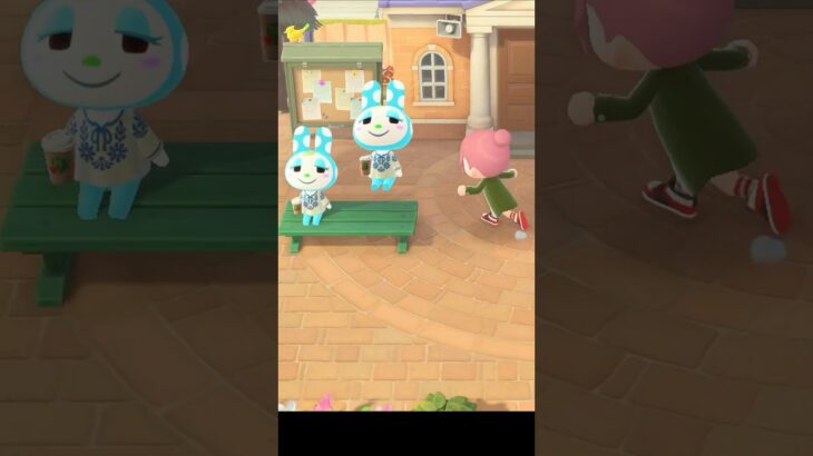 一昔前に流行ったこれをあつ森でやってみたw funny video #あつ森 #ききゆん 【嬉々桜ゆん】