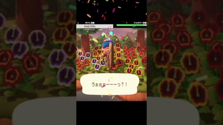 ついに！！？#game #あつ森 #switch #ゲーム実況