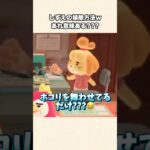 【あつ森】今どき珍しい！？しずえさんの“昔ながらの掃除方法”が衝撃すぎた【あつまれどうぶつの森】#shorts #あつ森