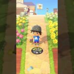 【あつ森】マンホールに水をかけると、ゴキブリが出てくる説。　#shorts #あつ森