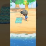 【あつ森】ビーチタオルに花火当てたら、流石に燃える説。　#shorts #あつ森