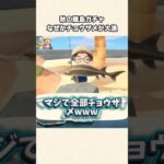 【あつ森】レアザメ大漁！秋の離島ガチャで何故かゲットできるレアな鮫【あつまれどうぶつの森】#shorts #あつ森