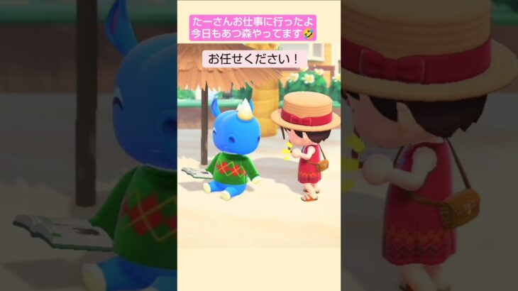 【あつ森】みつおの別荘つくったよ @たーさんの趣味の部屋 #たーさんお仕事に行ったよ #shorts