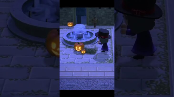 【あつ森】街中をハロウィン仕様にしていく〜🎃 #あつ森 #ゲーム #shorts
