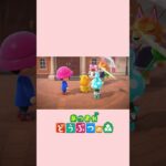 【あつ森】ウサギ姉妹と筋トレトークするハムスケ！#shorts
