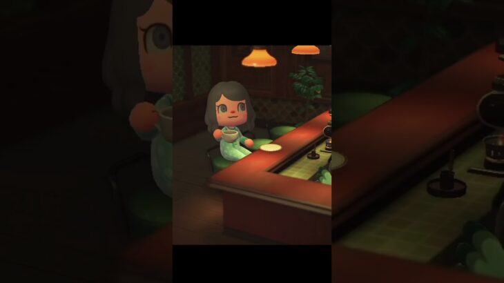 【あつ森】パジャマで星にお願い事したり、コーヒー飲んだり人の家で寝たり…#あつ森 #ゲーム #shorts