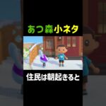 【あつ森小ネタ】住民は朝起きると