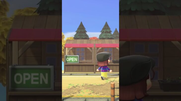 【あつ森】野菜畑と木に囲まれた神社 #あつ森 #島クリエイト