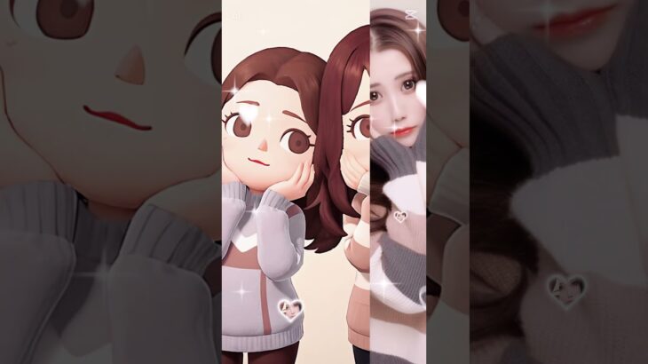 どう森大好きっ🥰#あつ森のキャラになったら #橋本家 #橋本姉妹