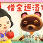 【あつ森】新しい島生活🍎借金返済を頑張るライブ！白雪姫の自然な島クリエイト #あつまれどうぶつの森