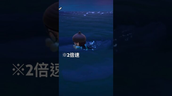 泳ぐ！もぐる！とる！#あつ森