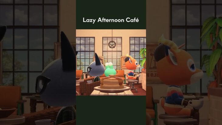【あつ森】昼下がりにまったりしたいカフェ