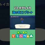 ホタルイカ、ゲットだぜ！【あつ森】