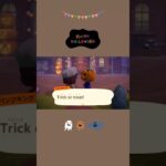 あつ森ハロウィンで遊んだよ♪🎃🍬🍭