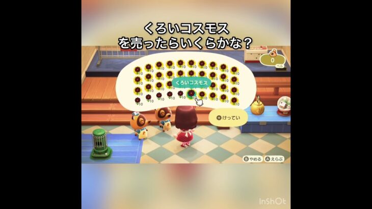 売ってお金を稼ぐ　#vlog #あつ森 #あつまれどうぶつの森 #こはくちゃんねる2424 #animalcrossing #asmr #acnh #shorts