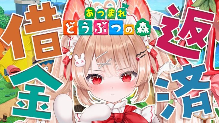 【あつ森】と書いて借金返済と読む。〖フレリア・ランヴェルセ|個人vtuber〗