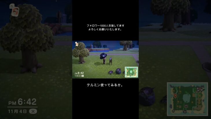 あつ森ショート02テルミン。