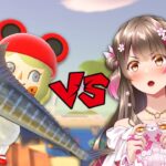 【あつ森】11月の超レア魚 vs 撒き餌400個！ころみんのリアルラックは難関ゴールデントラウトを釣ることができるのか【あつまれどうぶつの森】