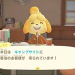 #あつ森 11月10日(月)カブリバとキャンプサイト