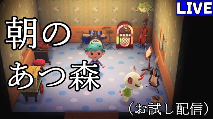 朝のあつ森　11/21