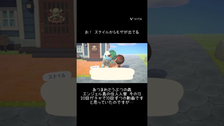 【あつ森】エンジェル島の住人入替情報 その12 スナイルよさようなら👋そしてついにあの子が😍 #あつ森 #あつまれどうぶつの森 #あつ森好きと繋がりたい